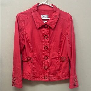 TRIA Cotton Women’s Snap Down Jacket SzM